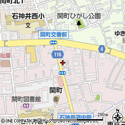 東京都練馬区関町南3丁目6-11周辺の地図