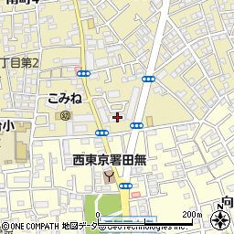 西東京市　老人憩いの家おあしす周辺の地図
