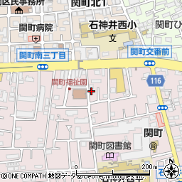 東京都練馬区関町南3丁目14-10周辺の地図