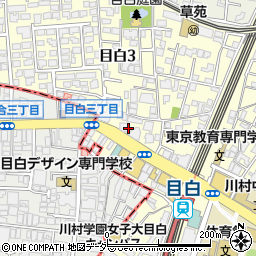 東京都豊島区目白3丁目13周辺の地図
