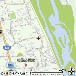 山梨県韮崎市藤井町北下條1024-2周辺の地図