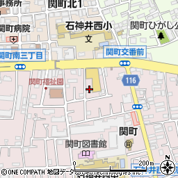 東京都練馬区関町南3丁目13-6周辺の地図