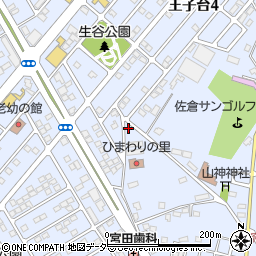 千葉県佐倉市生谷1526周辺の地図