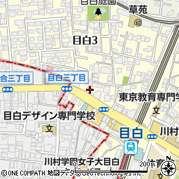 東京都豊島区目白3丁目13-6周辺の地図
