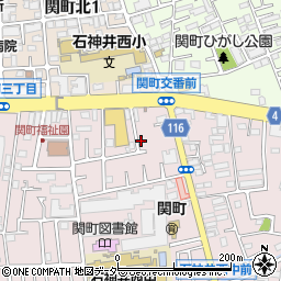 東京都練馬区関町南3丁目12-18周辺の地図
