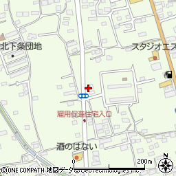 山梨県韮崎市藤井町北下條1616周辺の地図