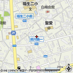 東京都福生市熊川479-1周辺の地図