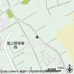 千葉県旭市蛇園2468-3周辺の地図