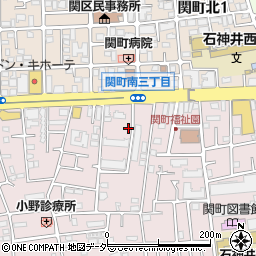 東京都練馬区関町南3丁目31-17周辺の地図