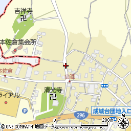 千葉県酒々井町（印旛郡）上本佐倉周辺の地図