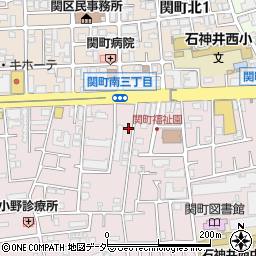 東京都練馬区関町南3丁目30-28周辺の地図