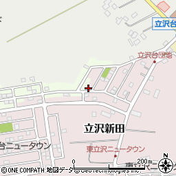 千葉県富里市立沢1102周辺の地図