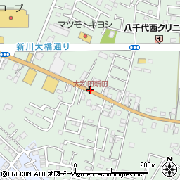 大和田新田周辺の地図