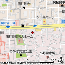 東京都練馬区関町南4丁目7-34周辺の地図