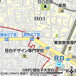 東京都豊島区目白3丁目13-8周辺の地図