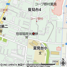 千葉県船橋市夏見台4丁目16-79周辺の地図