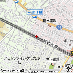 株式会社ジェイアール東日本高架サービス周辺の地図