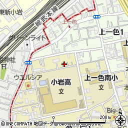 中嶋荘周辺の地図