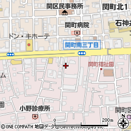 東京都練馬区関町南3丁目31-9周辺の地図