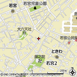 千葉銀行若宮 ＡＴＭ周辺の地図