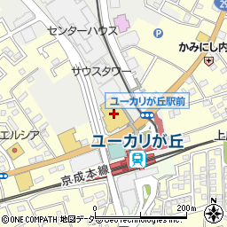 みずほ銀行ユーカリが丘支店 ＡＴＭ周辺の地図