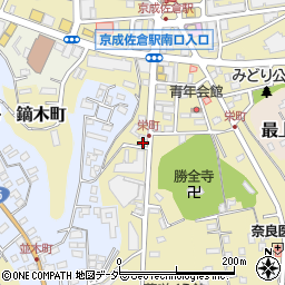 千葉県佐倉市鏑木町1155周辺の地図