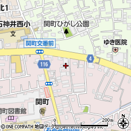 東京都練馬区関町南3丁目6-24周辺の地図