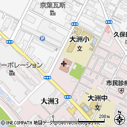 市川駅南公民館周辺の地図