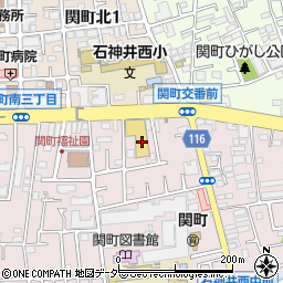東京都練馬区関町南3丁目13周辺の地図