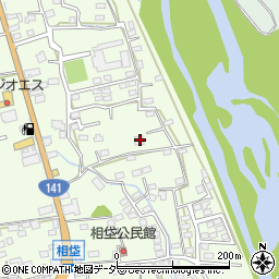 山梨県韮崎市藤井町北下條1151-1周辺の地図