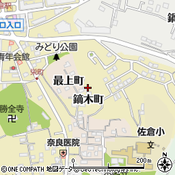 千葉県佐倉市鏑木町1109周辺の地図