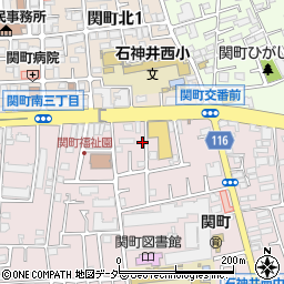 東京都練馬区関町南3丁目14-20周辺の地図