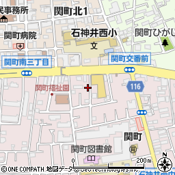 東京都練馬区関町南3丁目14-20周辺の地図