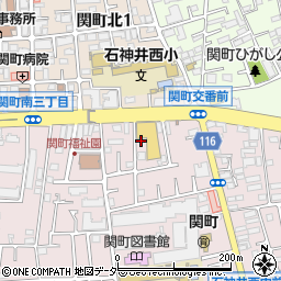 東京都練馬区関町南3丁目13-8周辺の地図