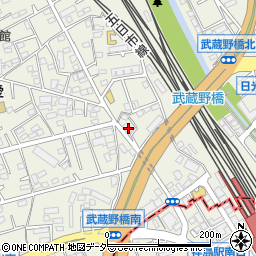 東京都福生市熊川1391-10周辺の地図