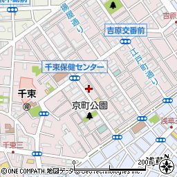 ＳＯＨＯ浅草周辺の地図