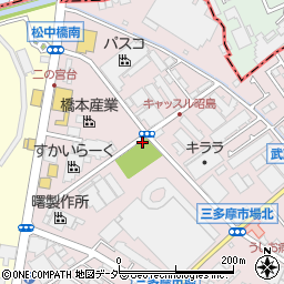 日ノ出台公園トイレ周辺の地図