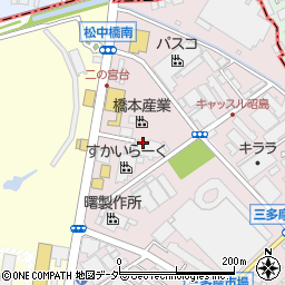 橋本産業株式会社　多摩営業所周辺の地図