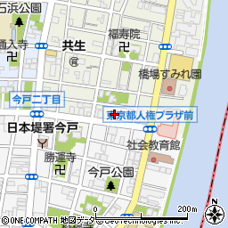 東京都台東区橋場1丁目3周辺の地図