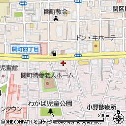 東京都練馬区関町南4丁目7-30周辺の地図