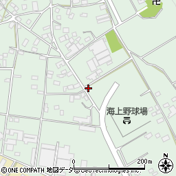 千葉県旭市蛇園2442周辺の地図