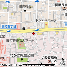 東京都練馬区関町南4丁目7-32周辺の地図
