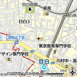 東京都豊島区目白3丁目15-3周辺の地図