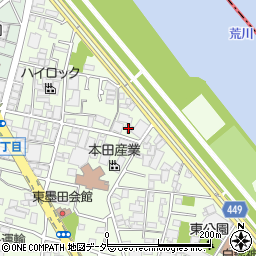 株式会社亀田周辺の地図
