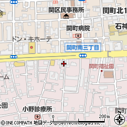 東京都練馬区関町南3丁目32-20周辺の地図