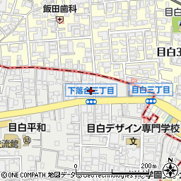 日本経済新聞　販売店新宿区ＮＳＮ目白周辺の地図