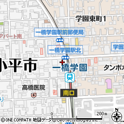 カラオケ まねきねこ 一橋学園店周辺の地図