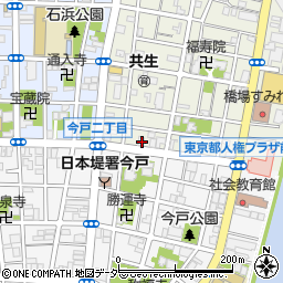 東京都台東区橋場1丁目6-4周辺の地図