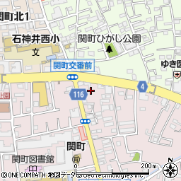 東京都練馬区関町南3丁目6-19周辺の地図