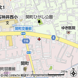 東京都練馬区関町南3丁目6-22周辺の地図